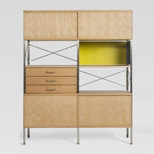 Eames ストレージユニット 2×2段 抽斗付き ジャンク品 期間限定 EAMES STORAGE UNIT HIGH TYPE / イームズ ストレージユニット