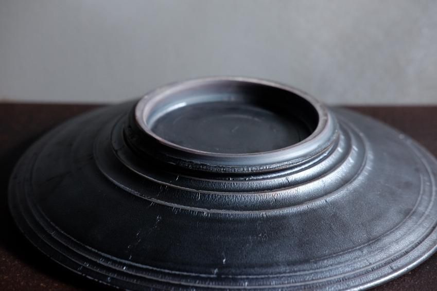 濱中史朗作、取皿2枚セット 濱中史朗/リム皿/レザー/レース - TORASARU