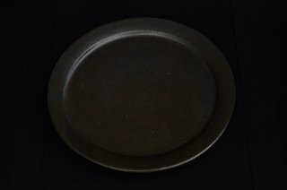 清岡幸道,錆釉8寸リム皿