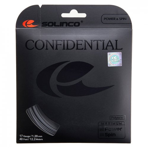 【SOLINCO(ソリンコ)】CONFIDENTIAL コンフィデンシャル 125【オリジナルラケット用ビニールに入れてご用意します。】 -  ソフトテニス・硬式テニス・バドミントン・卓球・ラケット計測・カスタムフィット・シューズフィッティング・通販｜起己スポーツ tatsumisports 