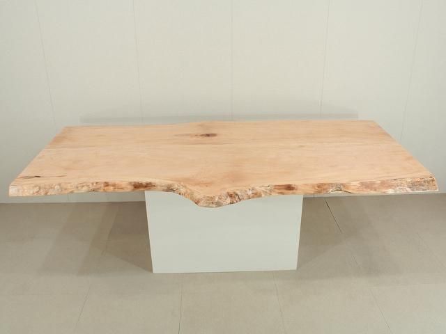 【70cm×33cm】無垢板　栃　2枚（6-1 6-2） 栃 二枚ハギ | 長さ-2000 幅-780〜1000 厚さ-48 | エコウレタン