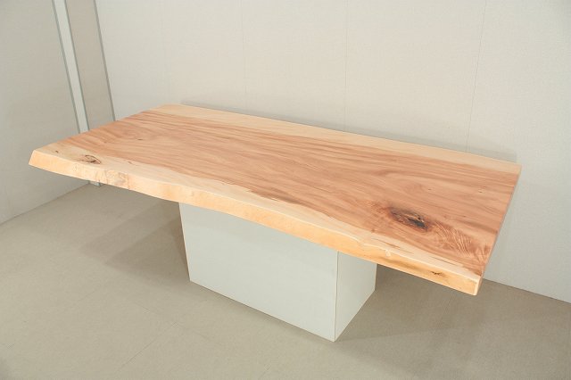 栃 （とち） 一枚板 - 一枚板 無垢 テーブル 子供椅子 通販 工房卓