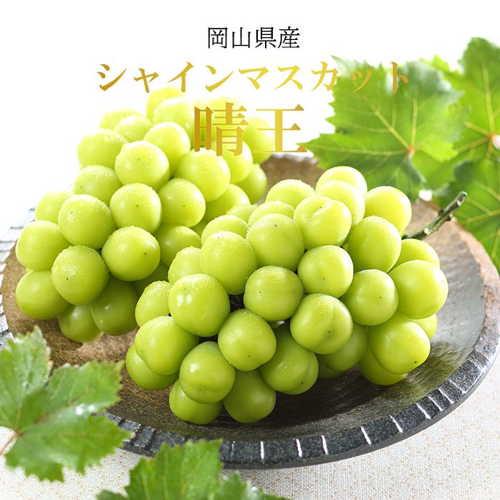ぶどう シャインマスカット 晴王 赤秀 5～10房 5kg 岡山県産 葡萄