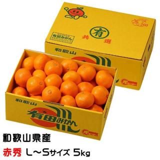 <img class='new_mark_img1' src='https://img.shop-pro.jp/img/new/icons1.gif' style='border:none;display:inline;margin:0px;padding:0px;width:auto;' />みかん 有田みかん 赤秀 L〜Sサイズ 5kg 和歌山県産 JAありだ 【10月中旬より順次発送】