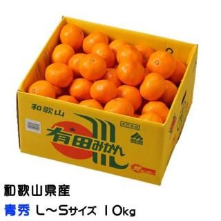 <img class='new_mark_img1' src='https://img.shop-pro.jp/img/new/icons1.gif' style='border:none;display:inline;margin:0px;padding:0px;width:auto;' />みかん 有田みかん 青秀 L〜Sサイズ 10kg 和歌山県産 JAありだ 【10月中旬より順次発送】