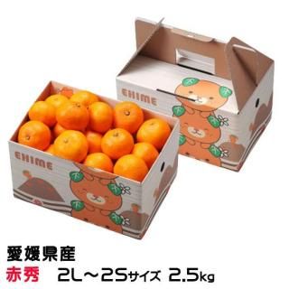 <img class='new_mark_img1' src='https://img.shop-pro.jp/img/new/icons1.gif' style='border:none;display:inline;margin:0px;padding:0px;width:auto;' />みかん 中島みかん 赤秀 2L〜2Sサイズ 2.5kg みきゃん箱入り 愛媛県産 JAえひめ中央 中島選果場