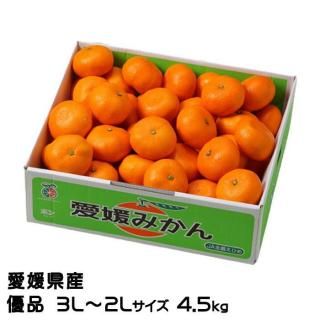 <img class='new_mark_img1' src='https://img.shop-pro.jp/img/new/icons1.gif' style='border:none;display:inline;margin:0px;padding:0px;width:auto;' />みかん 中島みかん 優品 3L〜2Lサイズ 4.5kg 愛媛県産 JAえひめ中央 中島選果場 【11月上旬より順次発送】