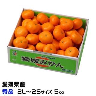 <img class='new_mark_img1' src='https://img.shop-pro.jp/img/new/icons1.gif' style='border:none;display:inline;margin:0px;padding:0px;width:auto;' />みかん 愛媛みかん 秀品 2L〜2Sサイズ 5kg  愛媛県産 【11月上旬より順次発送】