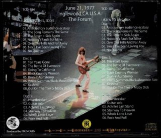 Inlay B/ Led Zeppelin 