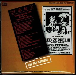 BOX TOP版！ Led Zeppelin 