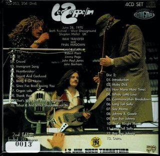 2nd edition! Led Zeppelin 