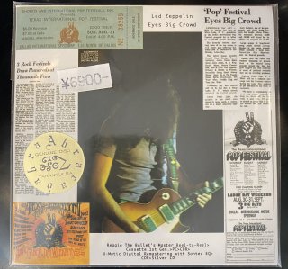 Led Zeppelin Eyes Big Crowd 1 CD, Tarantura