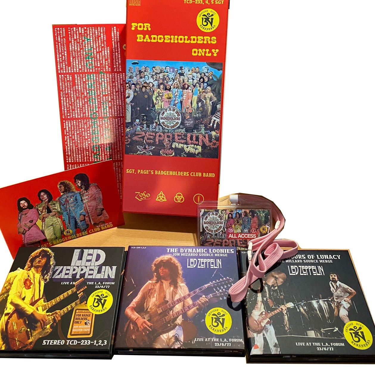 Led Zeppelin / 黒い貴婦人版 - 黒船 How The East Was Won 17CD 超 