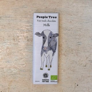 Fair trade chocolate ミルク---people tree