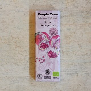 Fair trade & Organic chocolate ビター・ザクロ---people tree
