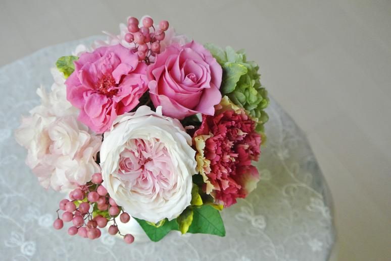 母の日に！誕生日に！プリザーブドフラワーのプレゼント｜女性に人気の