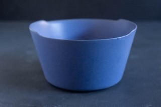 yumiko iihoshi porcelain　unjour matin bowl L color:ruri