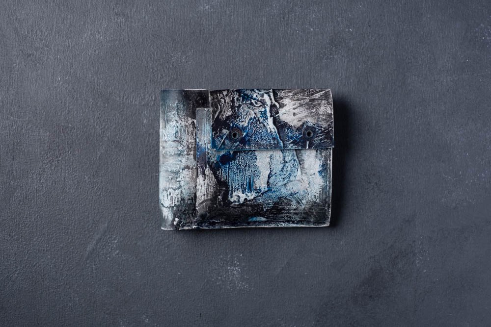 二つ折り財布 都市型迷彩 [青] / KAGARI YUSUKE カガリユウスケ 通販 
