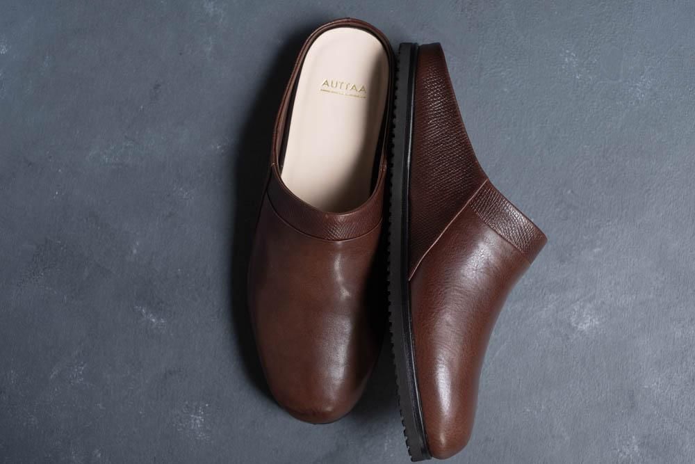 ルームシューズ3 nappa Dark Brown / AUTTAA アウッタ | TOCAKU