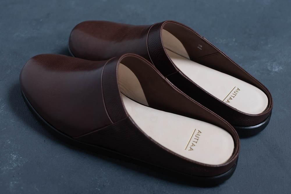 ルームシューズ3 nappa Dark Brown / AUTTAA アウッタ | TOCAKU
