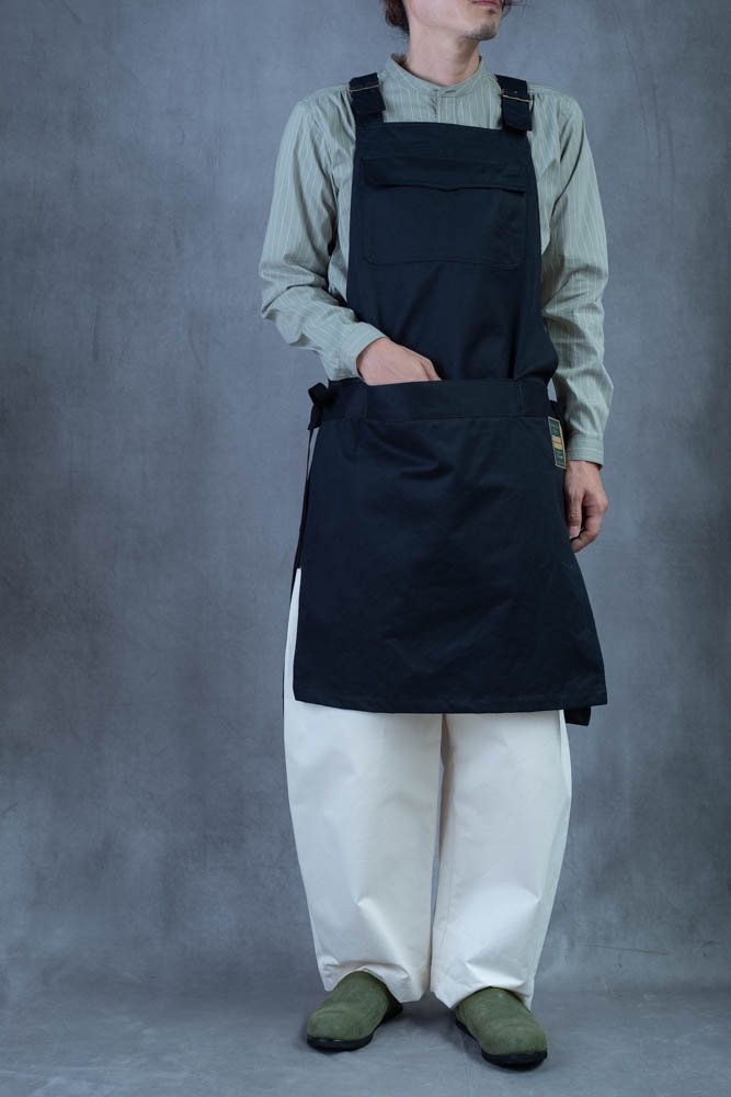 HW apron 備前壱号 Charcoal / ASEEDONCLOUD通販 アシードンクラウド