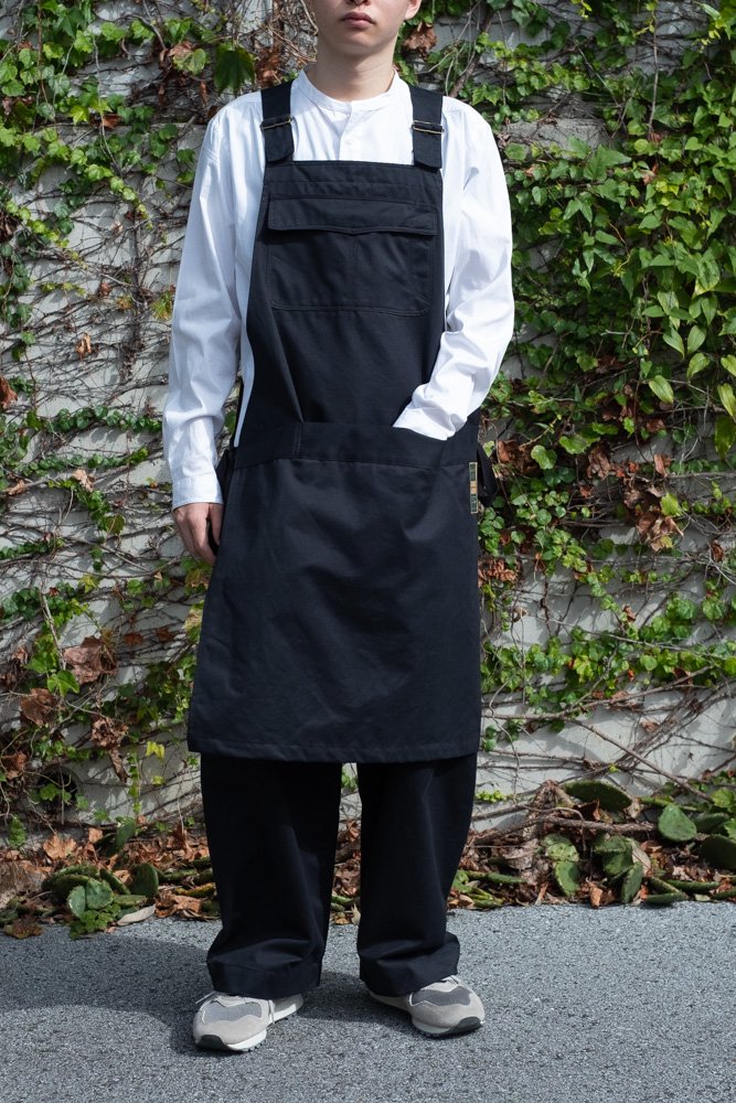 HW apron 備前壱号 Charcoal / ASEEDONCLOUD通販 アシードンクラウド