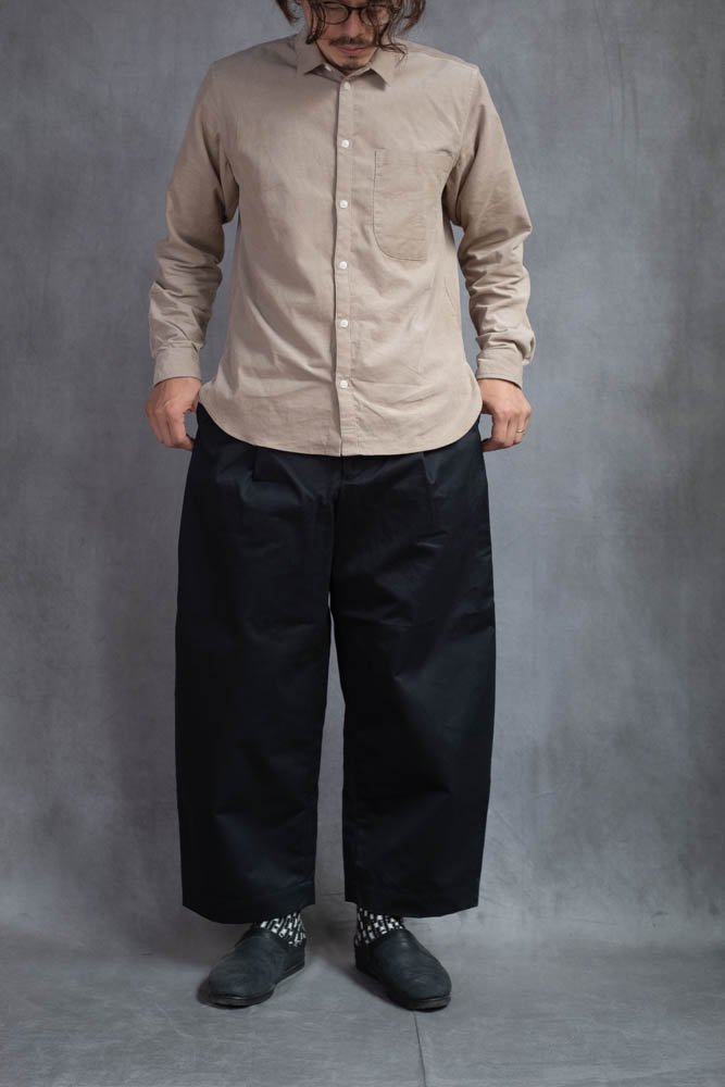 HW wide trousers 備前壱号 Charcoal / ASEEDONCLOUD通販 アシードン