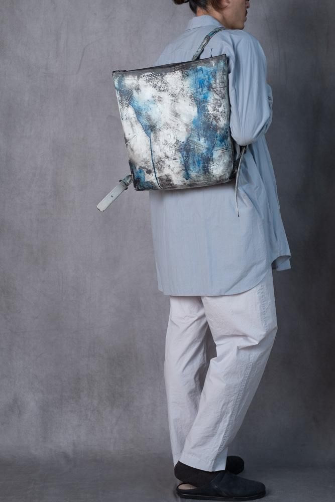 kagariyusuke/都市型迷彩/青/バッグ シンプルリュック 都市型迷彩(青) / KAGARI YUSUKE カガリユウスケ