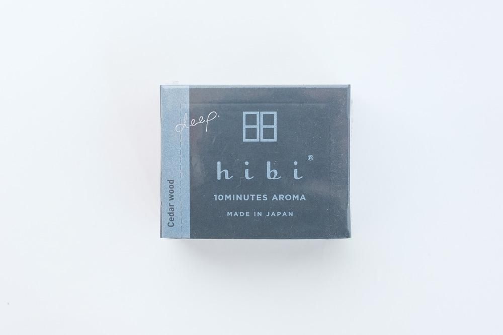 マッチ型お香 シダーウッド / hibi deep. 通販 | TOCAKU(トカク)