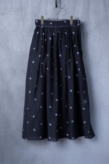 ASEEDONCLOUD　Pharmacist uniform skirt スカート  Witch violet cloth Black [ラスト1点]
