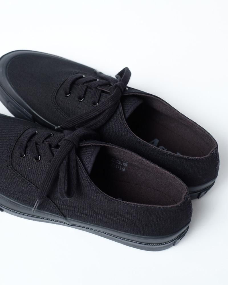 At Last ＆ Co DECK SHOES BLACK デッキシューズ At Last ＆ Co DECK SHOES BLACK デッキシューズ（デッキ