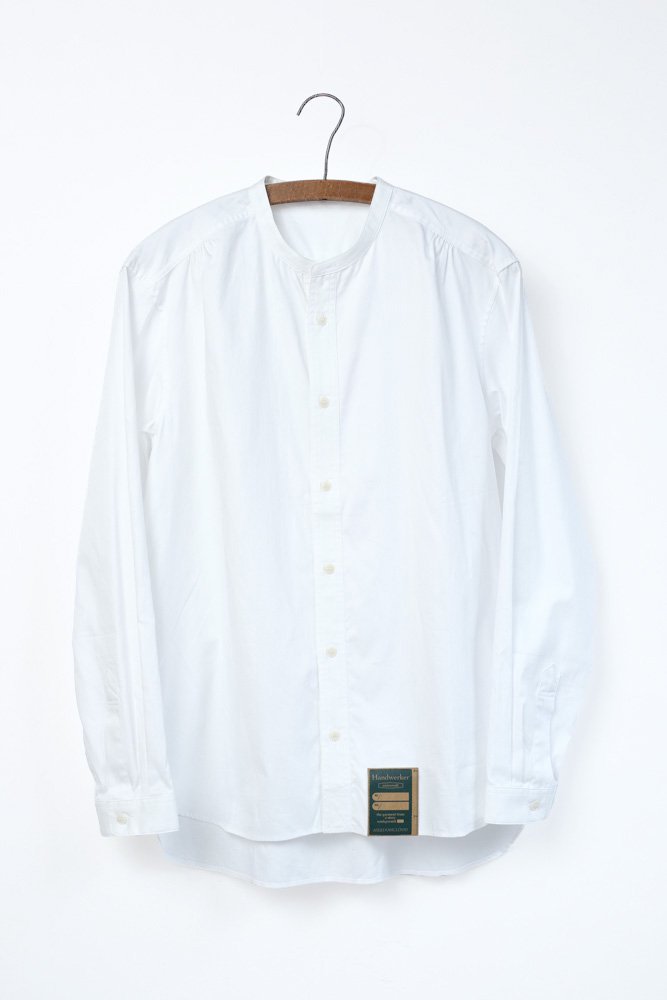 HW collarless shirt White / ASEEDONCLOUD通販 アシードンクラウド | TOCAKU(トカク)