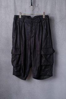 【別注】daska  ダスカ　 Basic Pants 'Short パンツ  color : 濡羽 [ラスト1点]