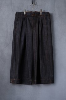 ASEEDONCLOUD　Researcher culottes パンツ  Dark brown [ラスト1点]