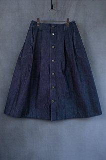 ASEEDONCLOUD Handwerker　skirt スカート  Denim [ラスト1点]
