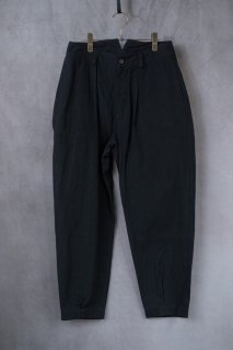 【別注】daska　Basic Tapered Tack Pants パンツ color : 墨色