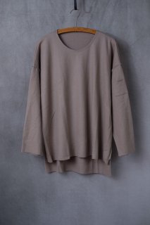 【別注】daska　Basic Pullover ニット color : 柴色