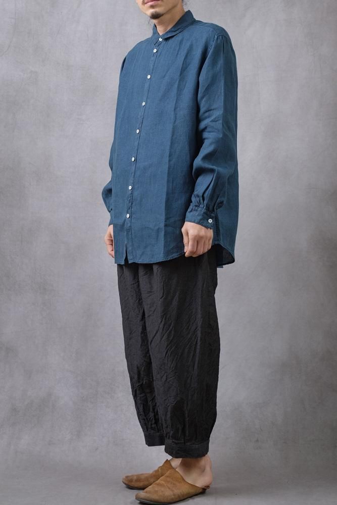 MITTAN / カディシャツ 藍×胡桃 SH-81C / unisex – PINT_MN