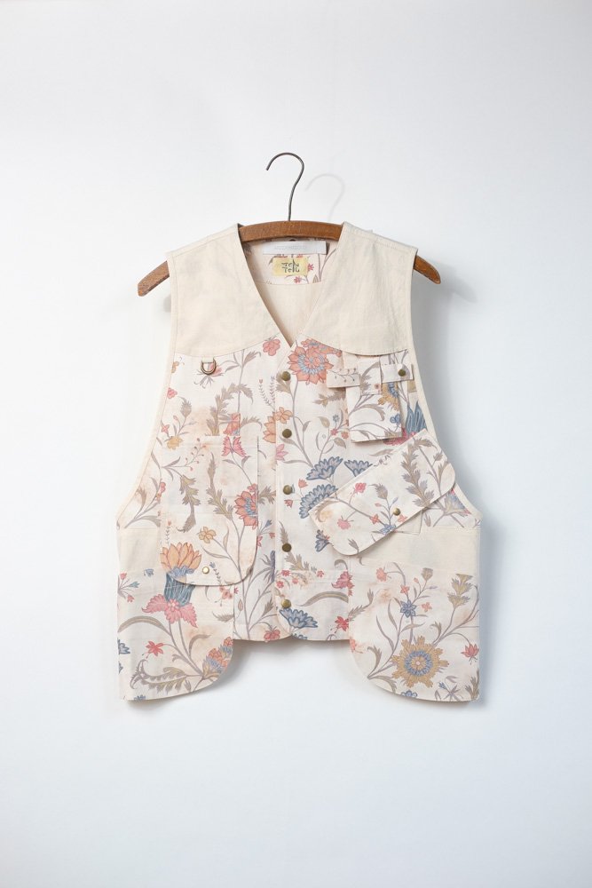 Recreation vest ベスト Antique flower print / ASEEDONCLOUD通販 