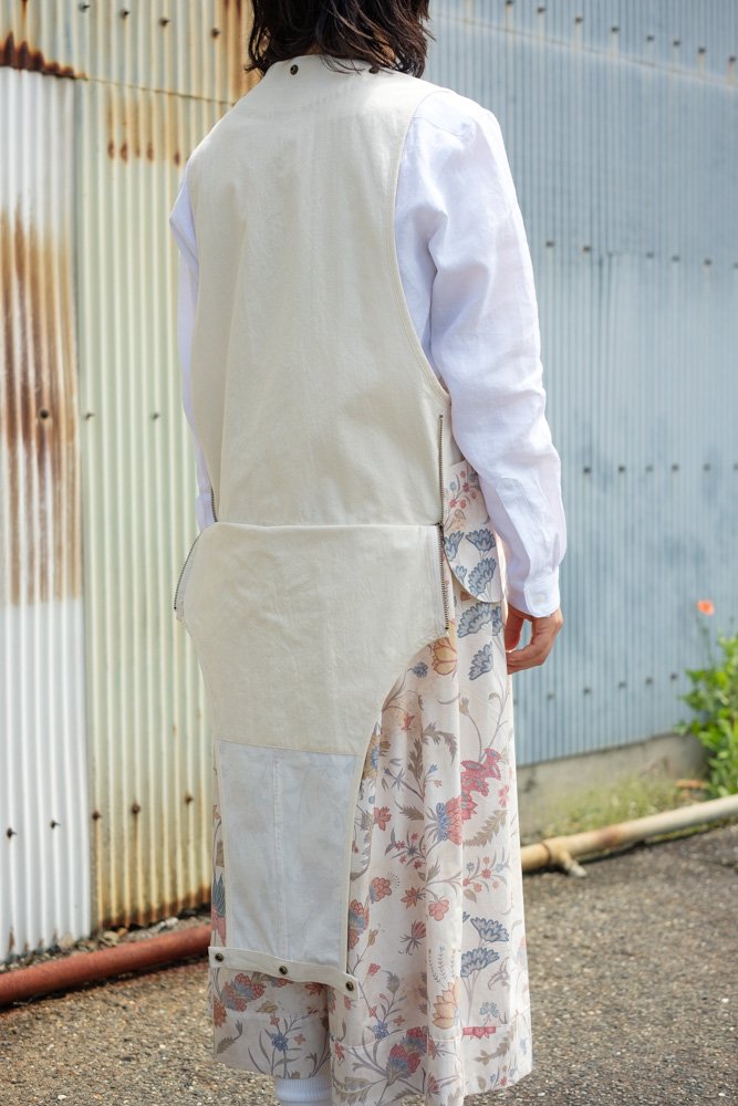 Recreation vest ベスト Antique flower print / ASEEDONCLOUD通販 