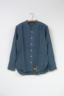 ASEEDONCLOUD Handwerker　collarless shirt シャツ  Blue green