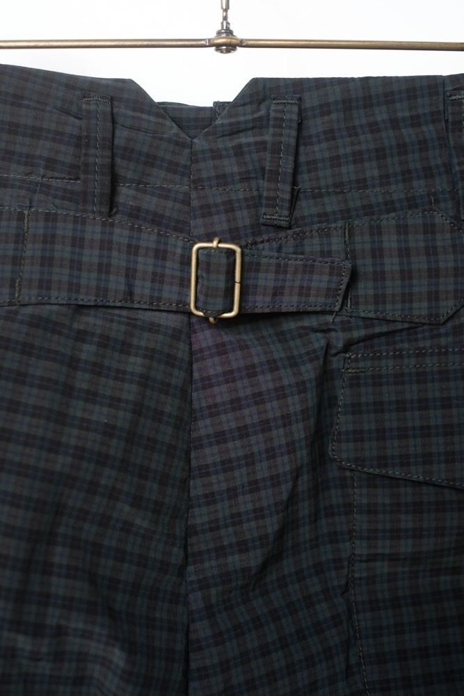 slacks パンツ Navy check / ASEEDONCLOUD通販 アシードン