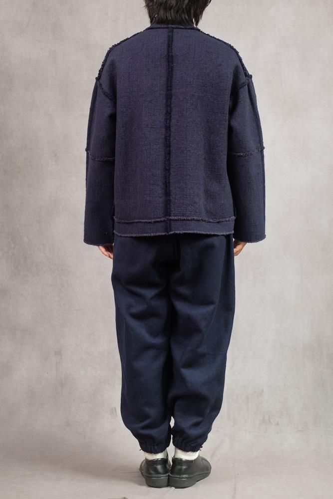【美品/タグ付き】MITTAN ガラ紡コート　CT-14 濃紺 OCガラ紡ブルゾン 濃紺 / MITTAN通販 ミッタン | TOCAKU(トカク)