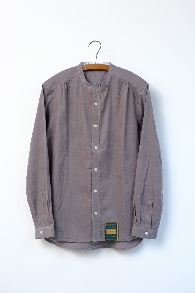 collarless shirt シャツ Grey / ASEEDONCLOUD通販 アシードンクラウド | TOCAKU(トカク)