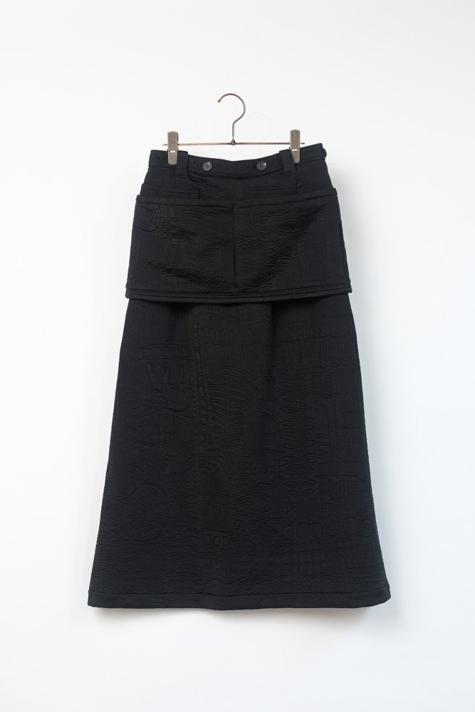 Forest cook's skirt スカート Black / ASEEDONCLOUD通販 アシードン