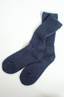 <img class='new_mark_img1' src='https://img.shop-pro.jp/img/new/icons13.gif' style='border:none;display:inline;margin:0px;padding:0px;width:auto;' />ROTOTO　LOOSE PILE CREW SOCKS  Mix navy