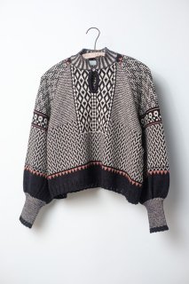 ASEEDONCLOUDKigansai knit blouse ˥å  Black