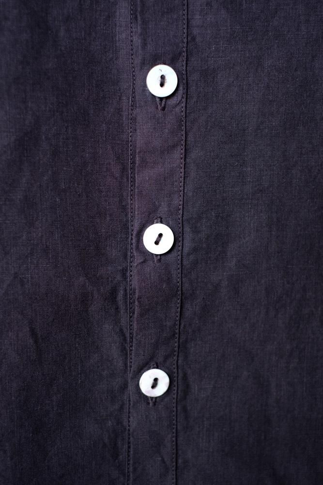 mittan ミッタン 大麻シャツ2 高密度 黒 サイズ2 MITTAN | 大麻シャツ2 高密度(白) - c a b i n e t O N L I N E