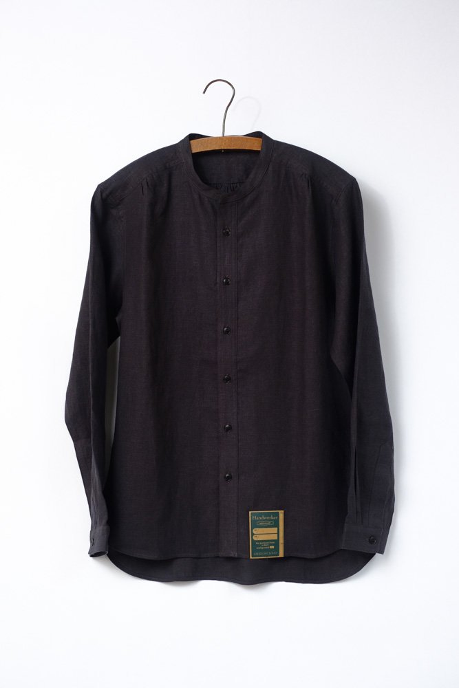 HW collarless shirt シャツ Charcoal / ASEEDONCLOUD通販 アシードン 