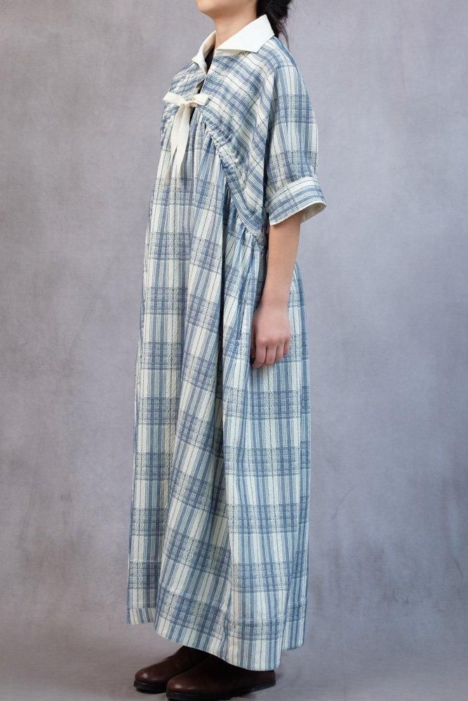 Sailing dress ワンピース Hand embroidery cloth